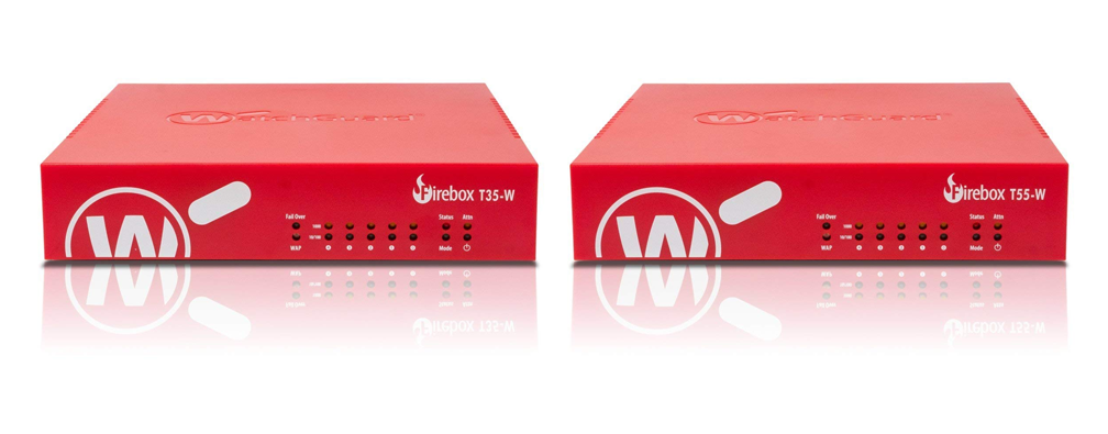 WatchGuard Firebox® T35 and T55 UTM firewall appliances