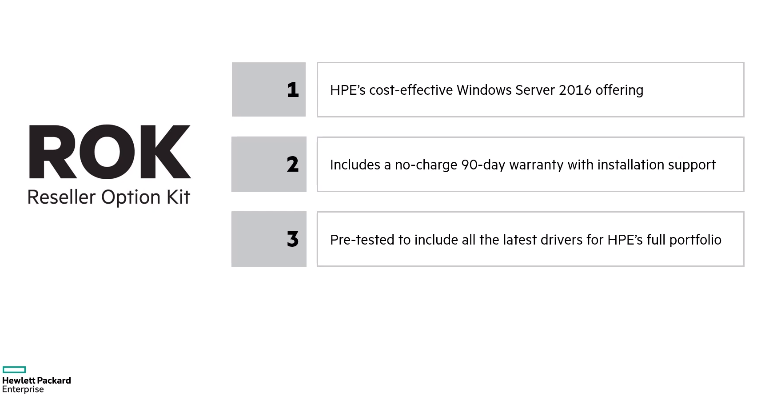 What is HPE ROK?